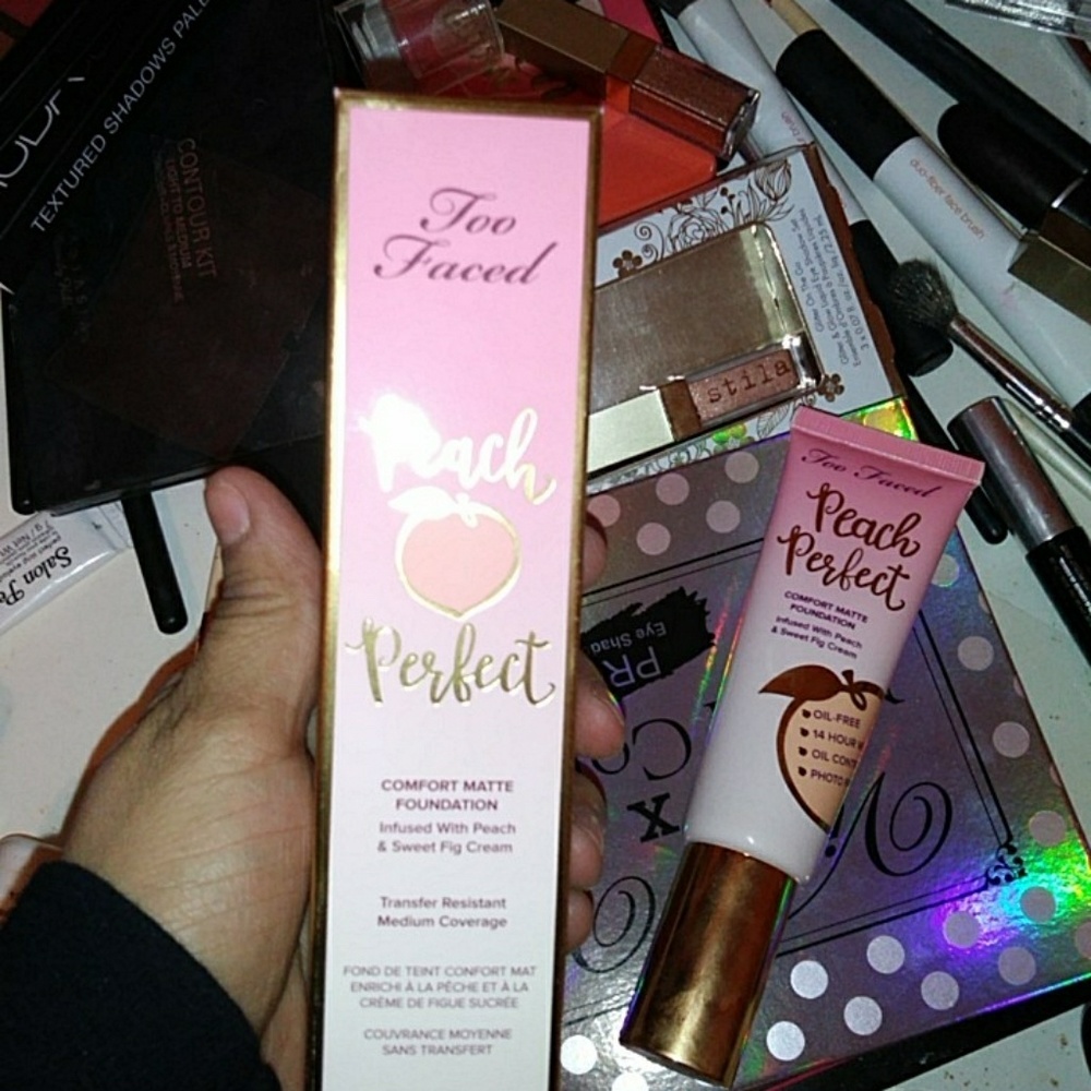 Peach foundation